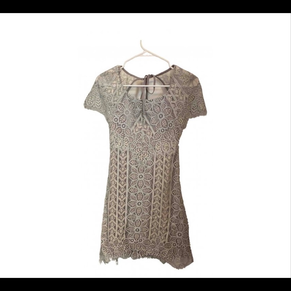 For love and lemons open back midi dress